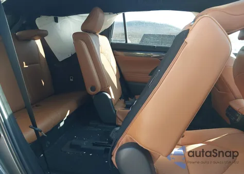 2024 Toyota Highlander Hybrid Limited/Hybrid Platinum from USA, damaged, VIN 5TDEBRCH0RS606107